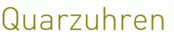 Quarzuhren